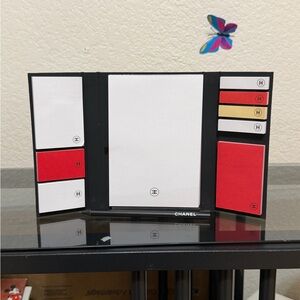 CHANEL Black and Red Notepad Set GWP NEW